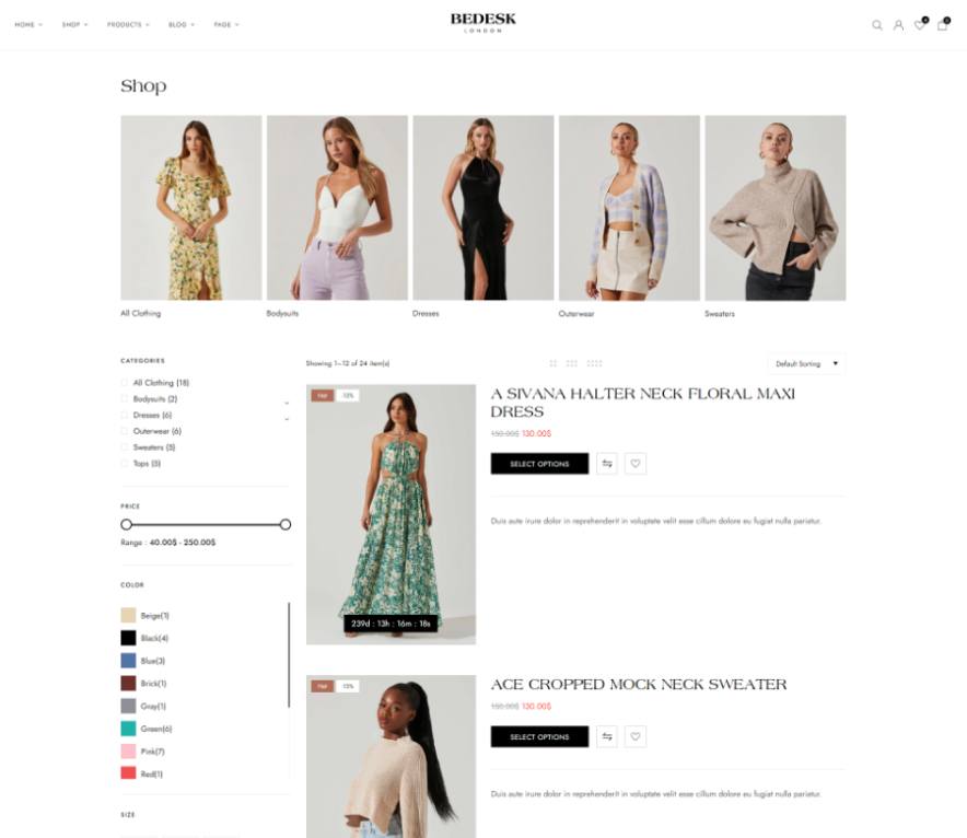 Shop List