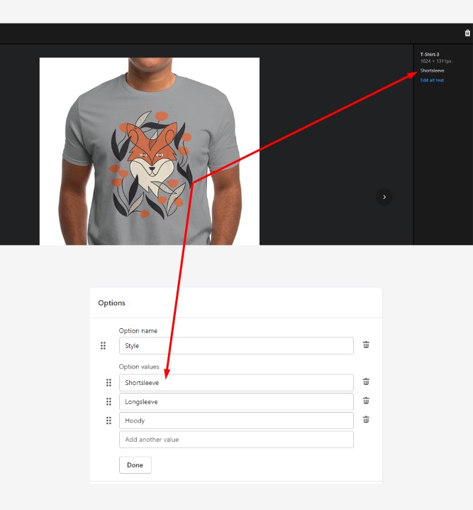 Product short description