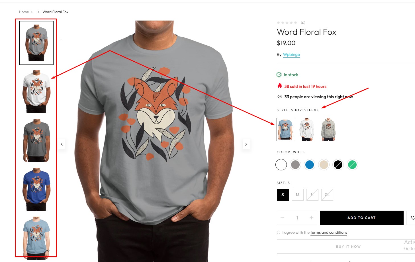 Product short description