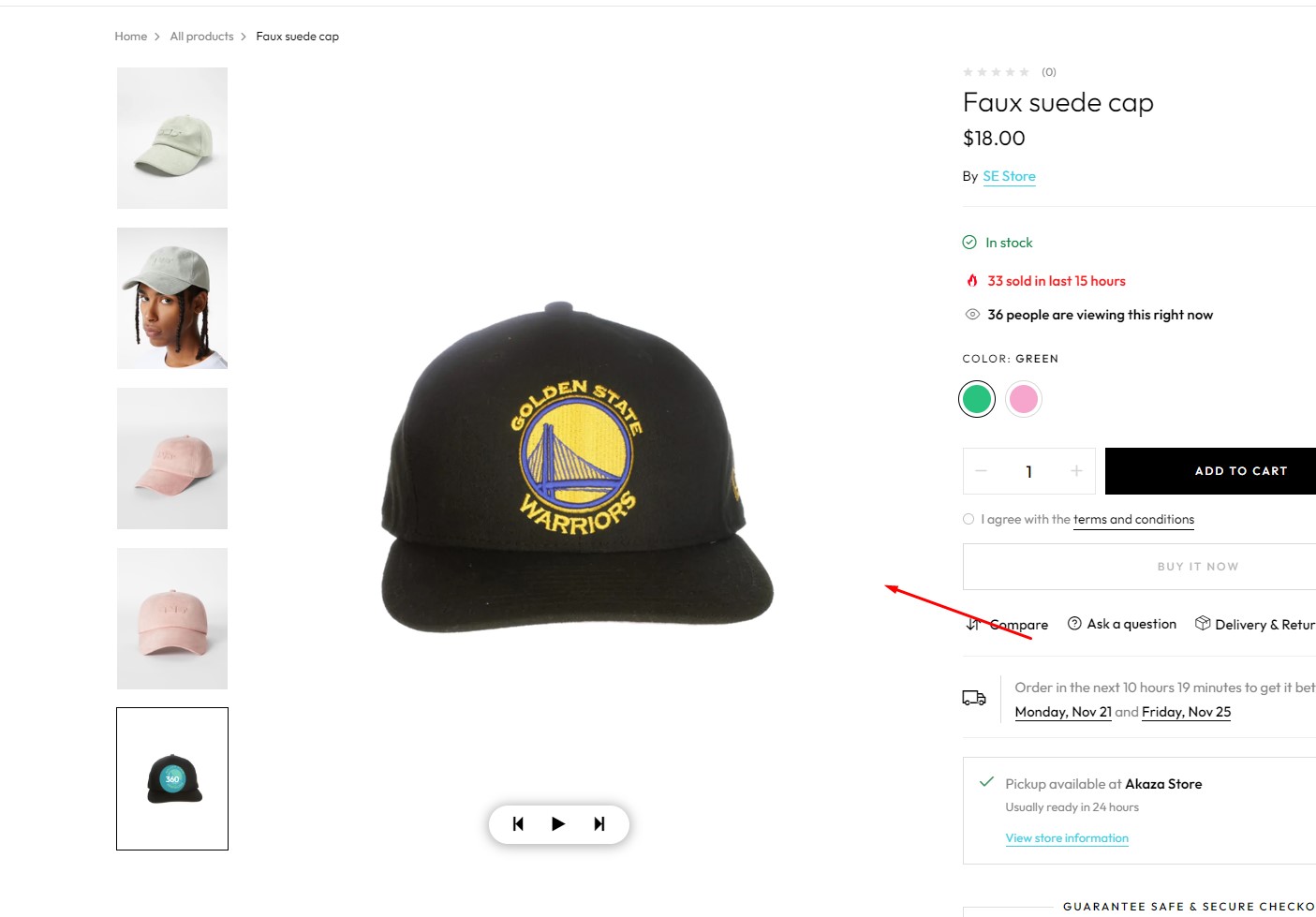Product short description