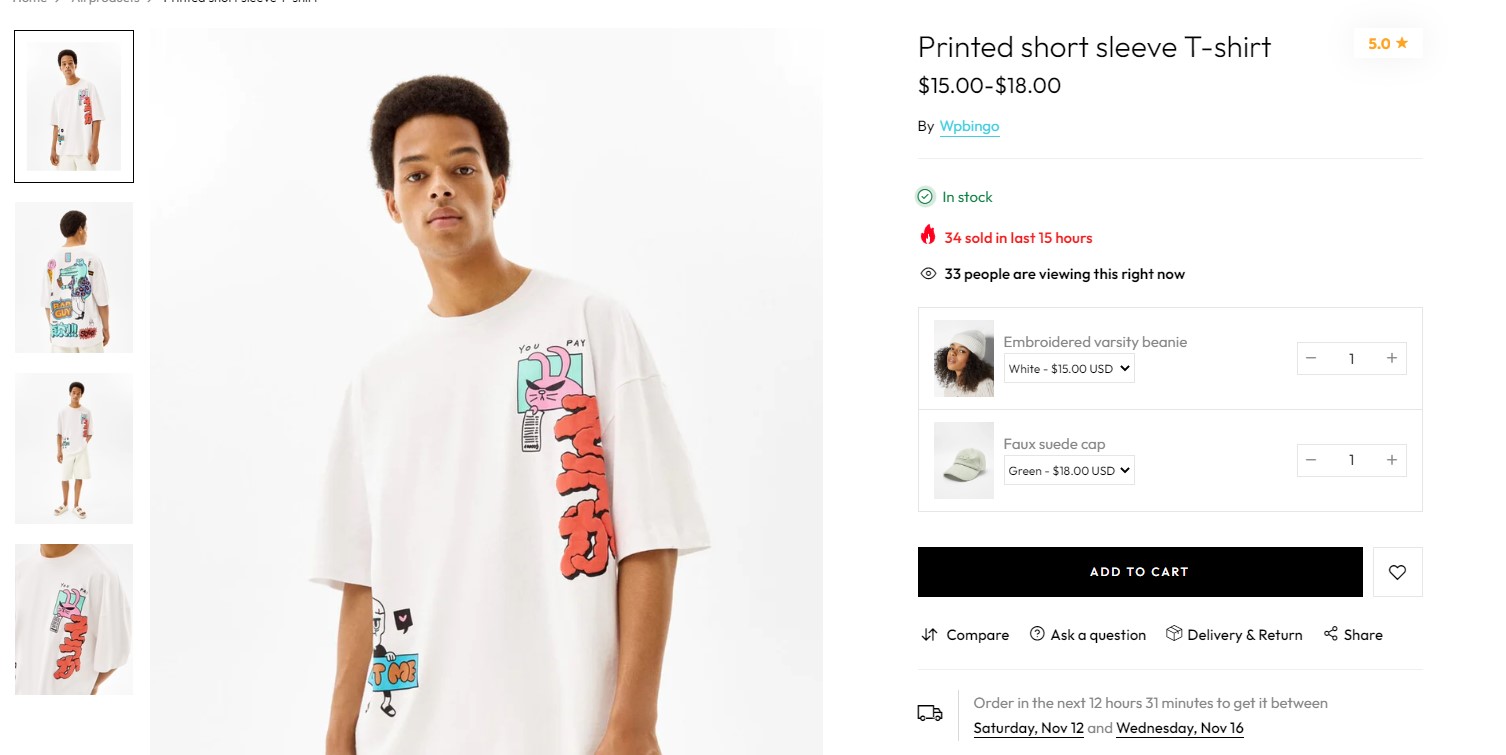 Product short description