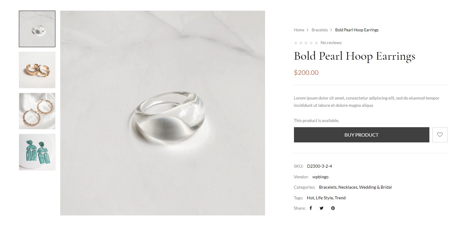 Product short description