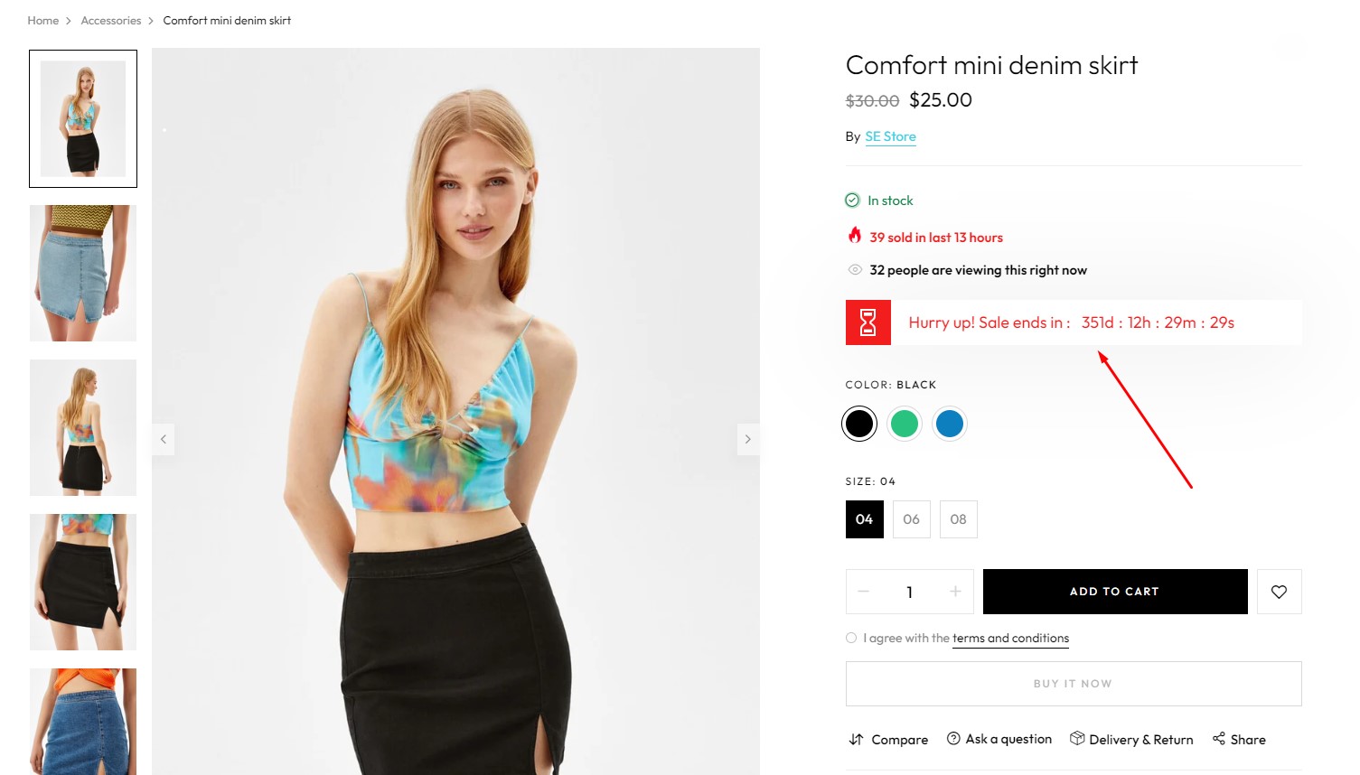 Product short description