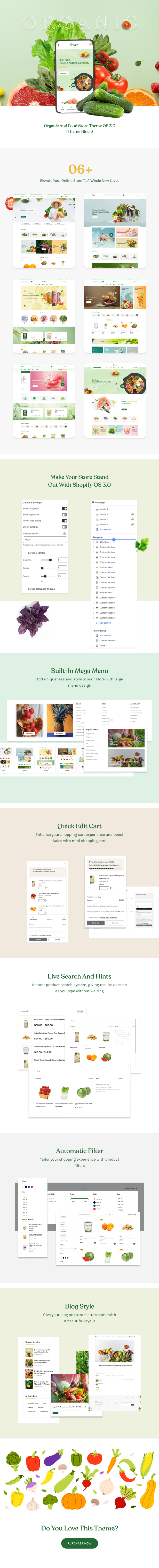 Crudo Organic Food Shopify Theme OS 3.0 β Upsell & Cross-sell eCommerce Solution