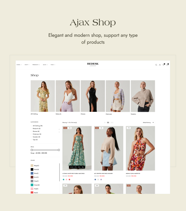 Bedesk β Fashion Store WooCommerce WordPress Theme - 4