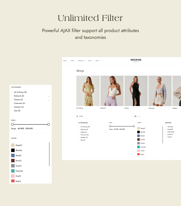 Bedesk β Fashion Store WooCommerce WordPress Theme - 9