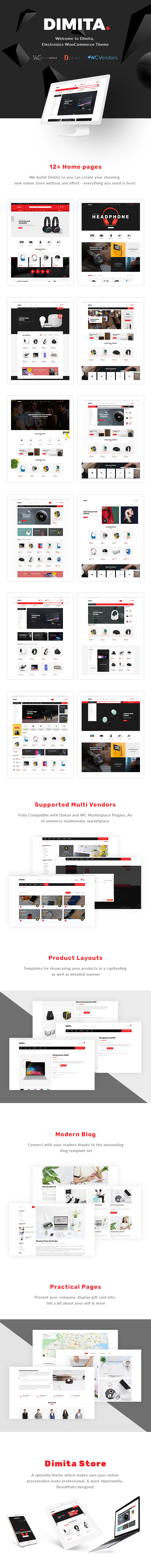 Dimita β Electronics WordPress Theme for WooCommerce - 1