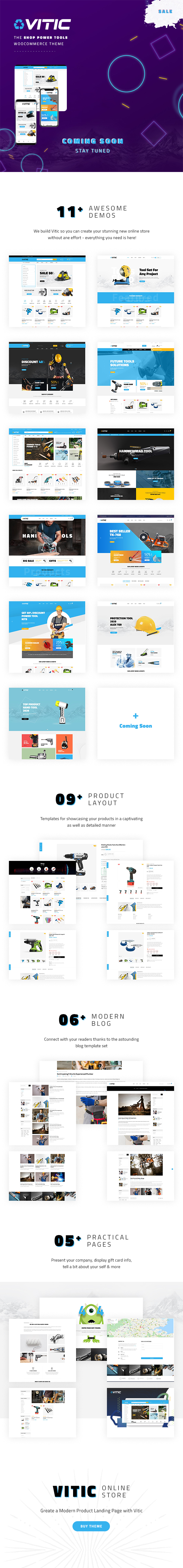 Vitic β Tools WooCommerce WordPress Theme - 1