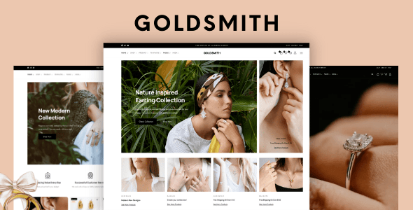 Best Jewelry Woocommerce Themes Goldsmith