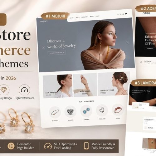 Top 5 Jewelry Store WooCommerce WordPress Themes for Luxury Online Shops in 2026