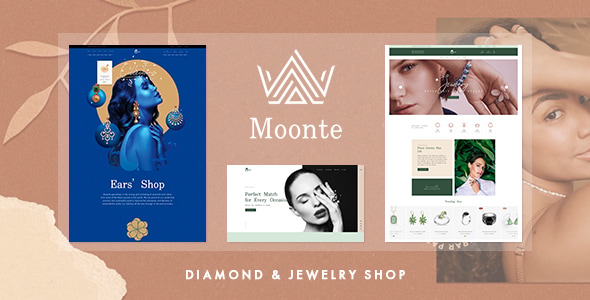 Moonte – Jewelry Store WooCommerce WordPress Theme
