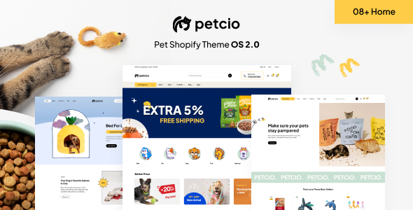 Pet Shopify Themes Petcio preview
