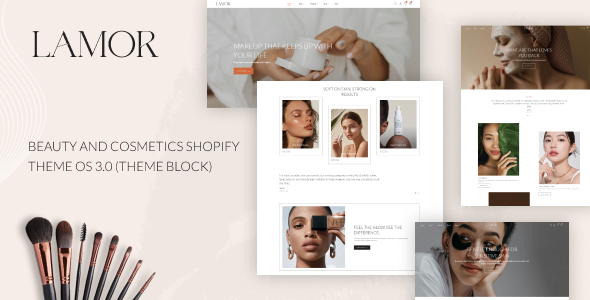 Beauty Shopify Themes Lamor preview
