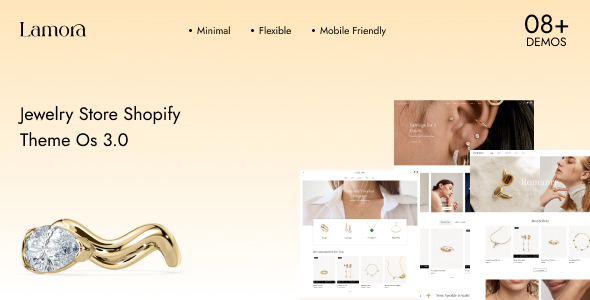 Best Jewelry Shopify Themes Lamora