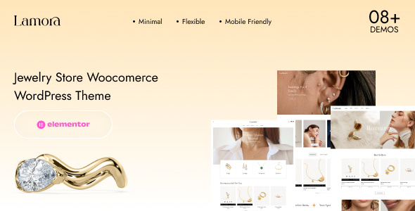 Best Jewelry Woocommerce Themes Lamora