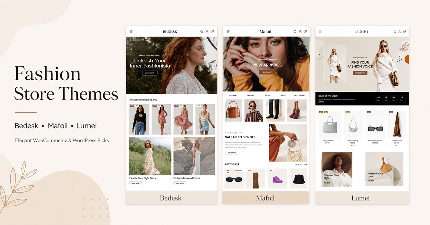Fashion Store WooCommerce WordPress Themes