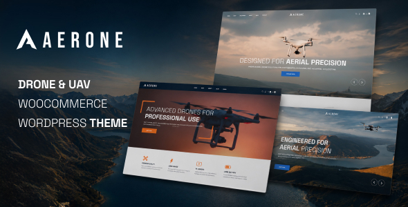 Aerone – Drone & UAV WooCommerce WordPress Theme