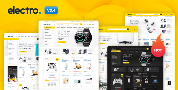 Electronics WooCommerce Themes Electro preview