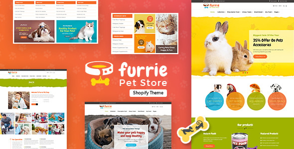 Pet Shopify Themes Furrie preview