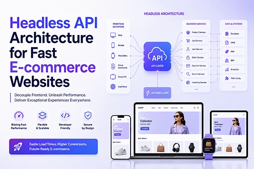 Headless API Architecture for Fast E-commerce Websites