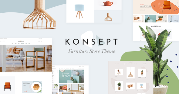 Furniture WooCommerce Themes Konsept preview
