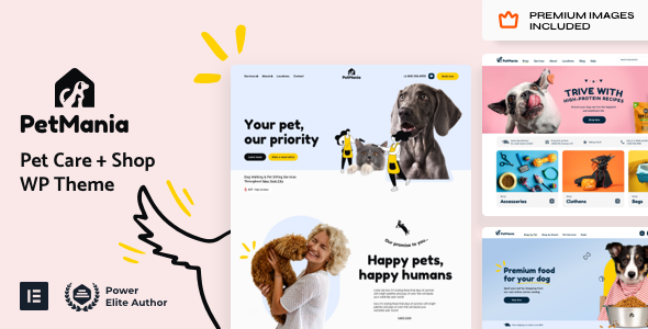 Pet WooCommerce Themes Pet Mania preview