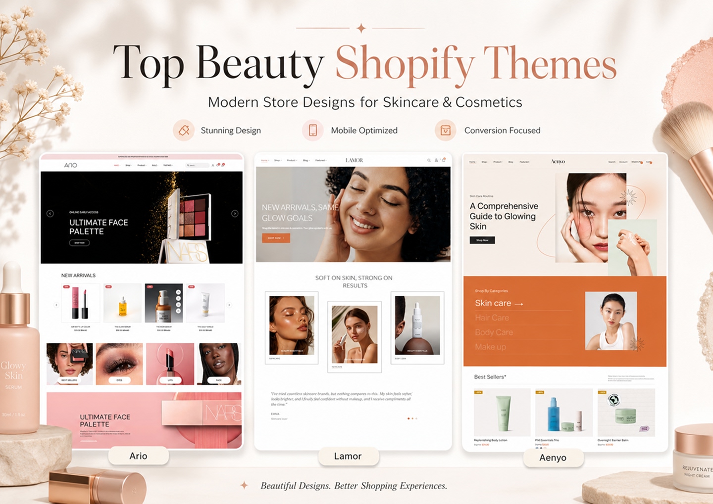 5 Best Beauty Shopify Themes