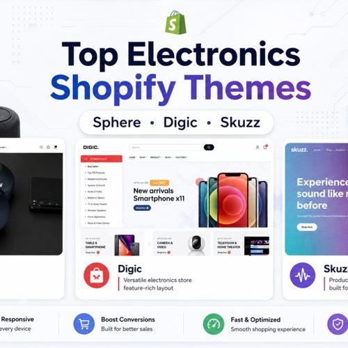 5 Best Electronics Shopify Themes for Modern Tech Stores