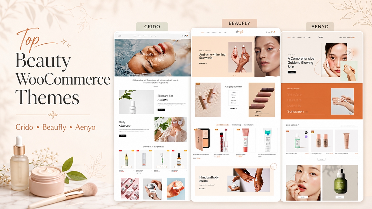 Top 5 Beauty WooCommerce Themes