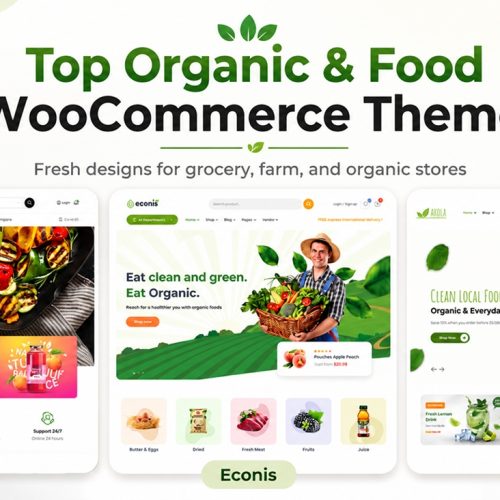 5 Best Organic Food WooCommerce Themes for Fresh Online Stores