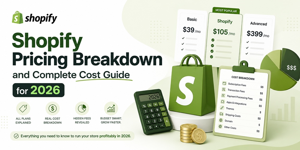 shopify pricing breakdown and complete cost guide for 2026